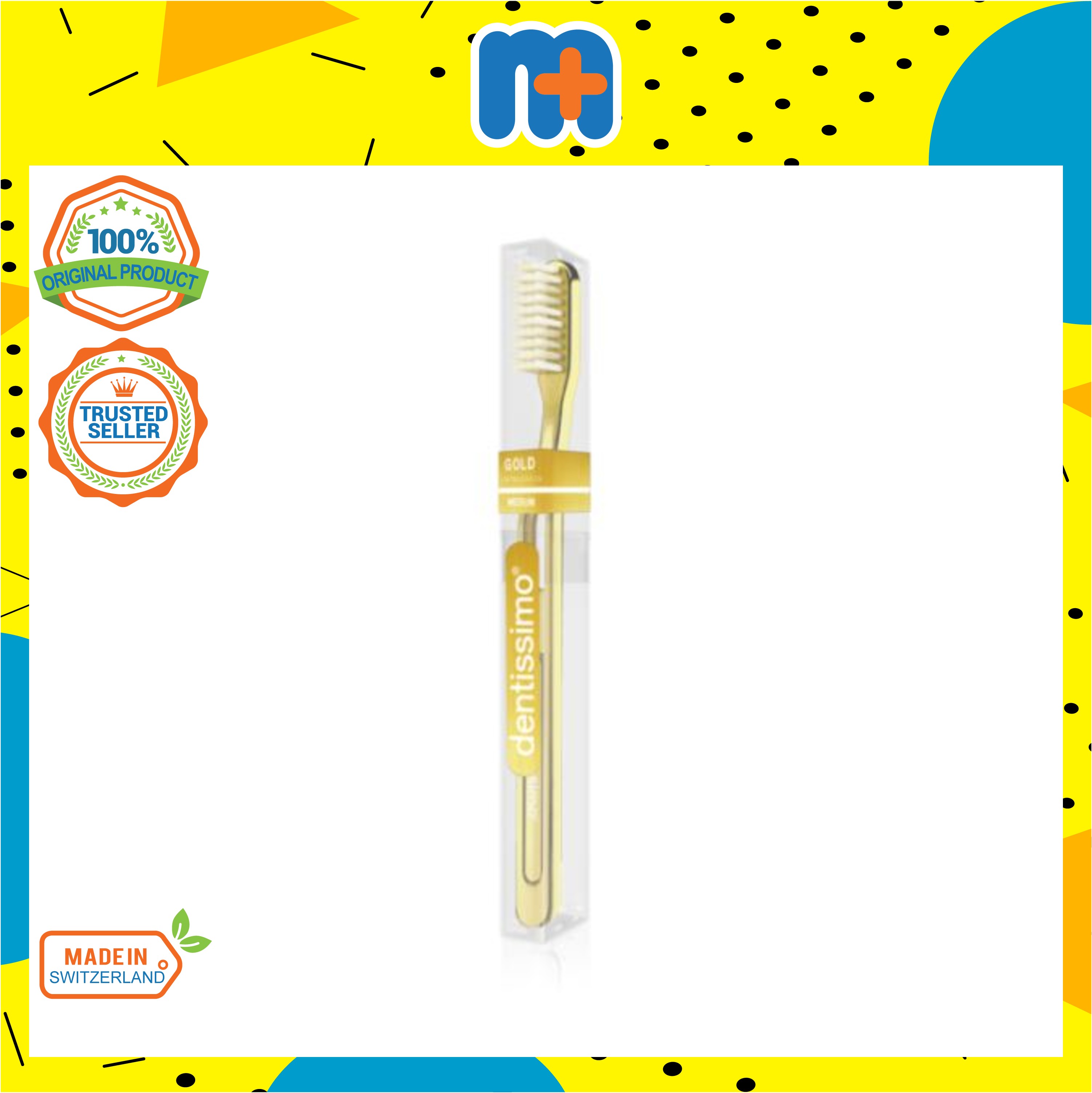 DENTISSIMO Toothbrush Gold